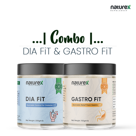 COMBO | DIA FiT & GASTRO FiT-Ayurvedic Health Care Remidies | 100% Natural 🌱