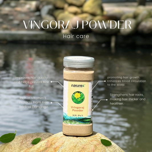 Vringoraj Powder- ভৃঙ্গরাজ গুঁড়া- 80gm