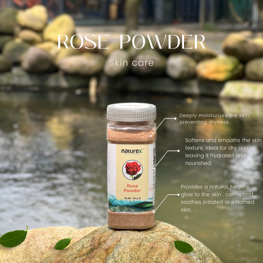 Rose Powder- গোলাপ গুঁড়া- 80gm