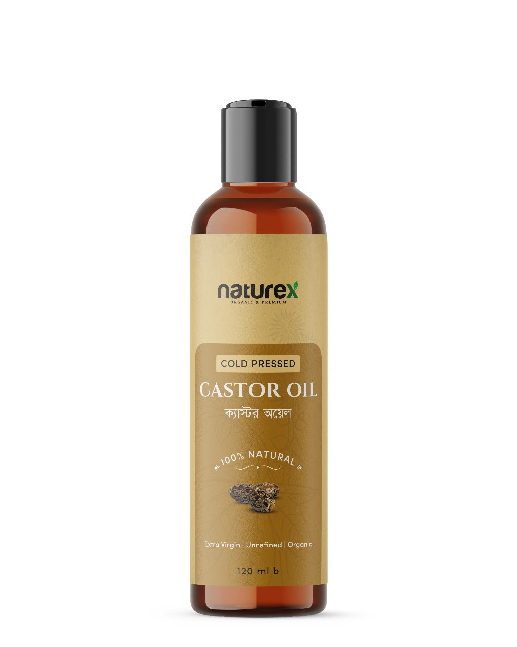 Naturex Castor Oil Cold Pressed 120ml Buy 100 Natural Castor Oil