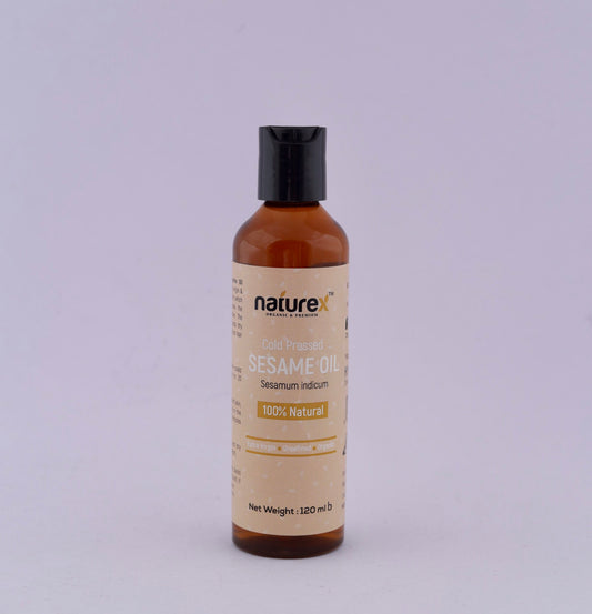 NatureX Sesame Oil (Cold Pressed)- 120ml | 100% Natural